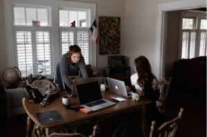 women coding